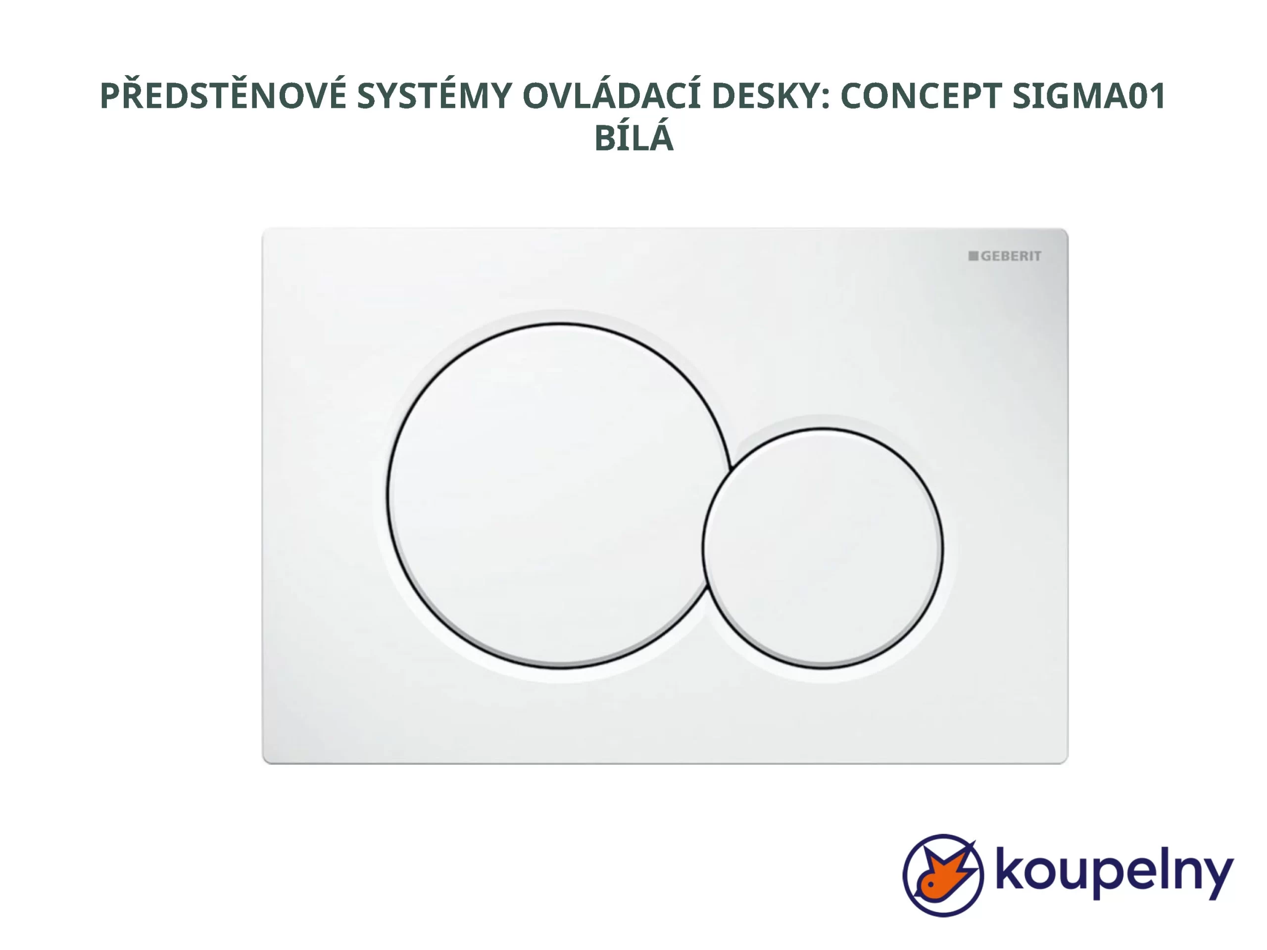 PŘEDSTĚNOVÉ SYSTÉMY OVLÁDACÍ DESKY