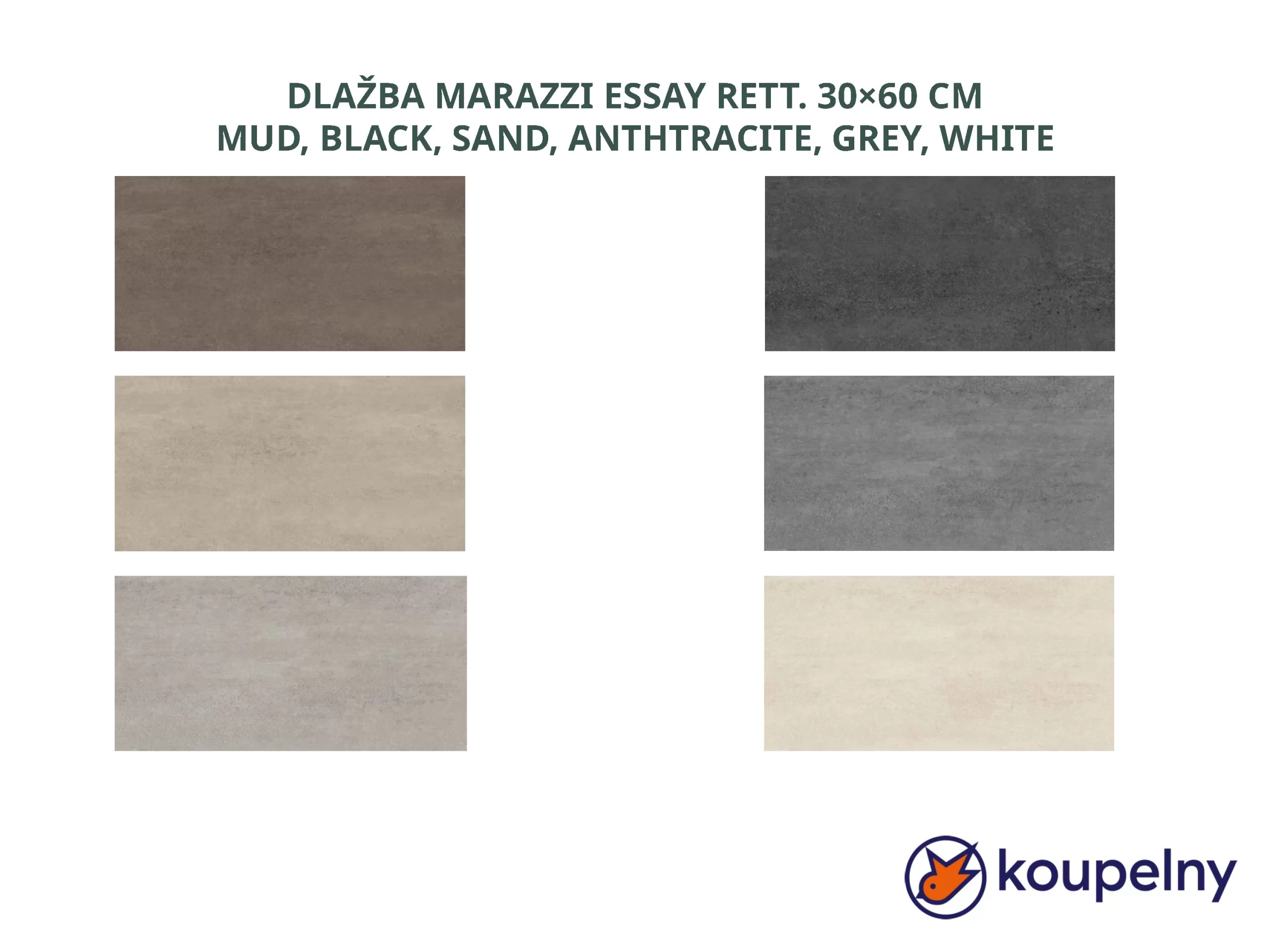 DLAŽBA MARAZZI ESSAY RETT. 30×60 CM